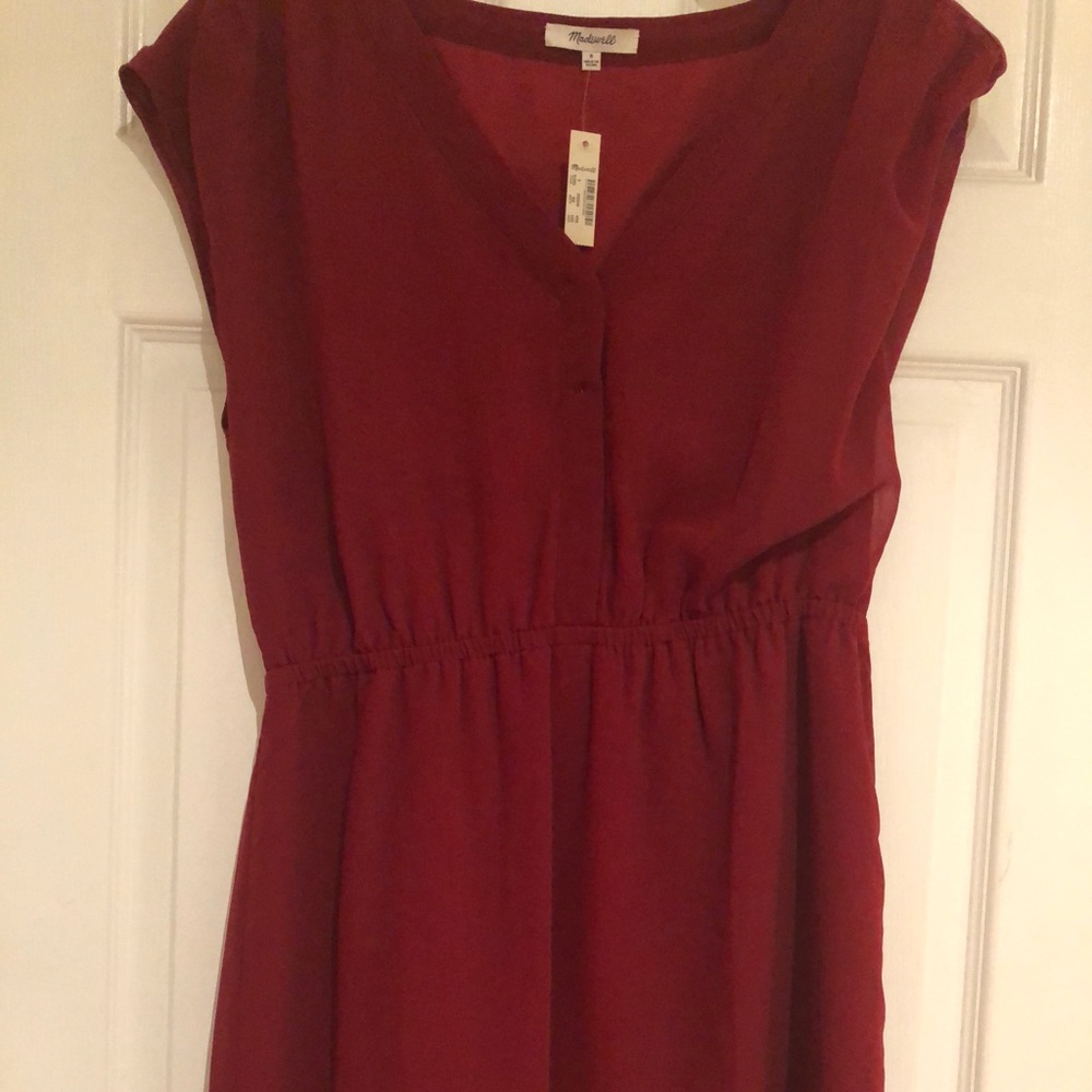 Madewell Skygaze Eyelet Dress